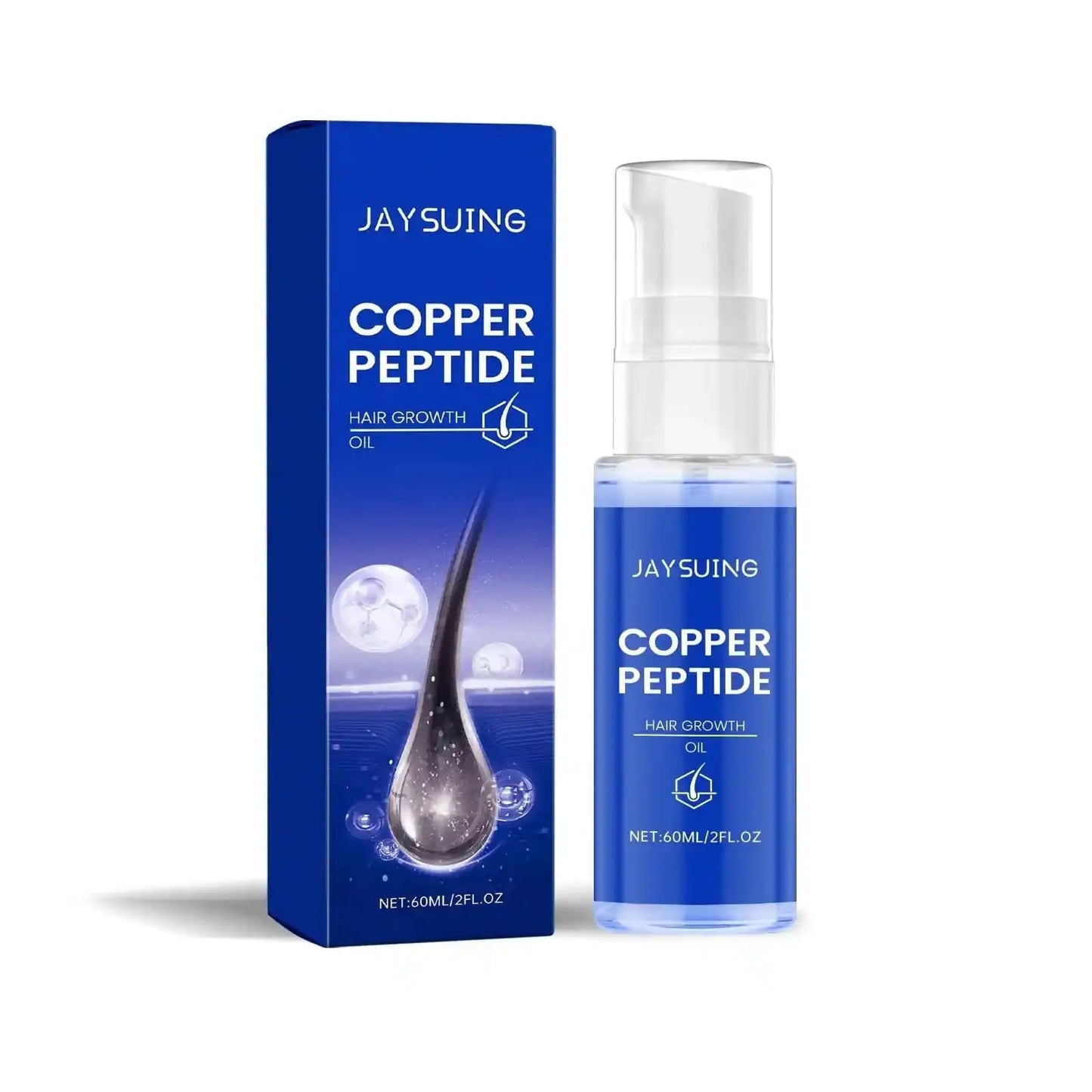 Copper Peptide Hair Follicle Rejuvenation Shampoo.