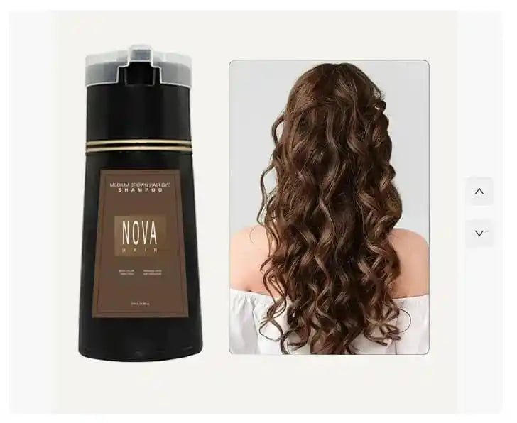 Fast Coloring Shampoo Instant Dye For Hair.
