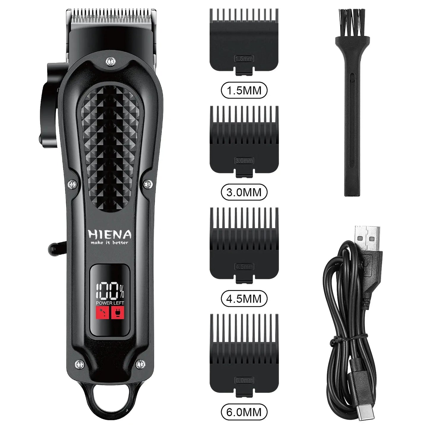 Haircut Barber Professional Trimmer for Men Hair Cutting Machine Cordless Trimmer Electric Hair Clipper Rechargeable Barber.