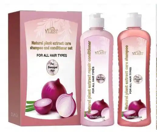 Onion Biotin Rosemary Shampoo Suit Nourish Hair Root Scalp Gloss Hair Care Cleaning.