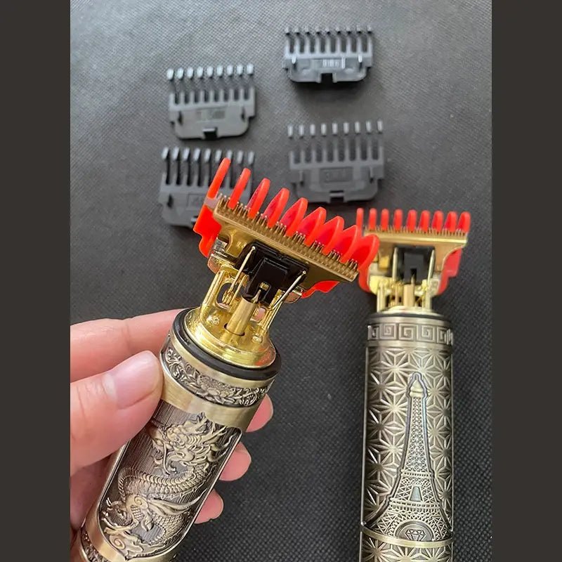 2023 T9 Hair Trimmer Barber Hair Clipper Cordless Hair Cutting Machine Beard Trimmer Shaving Machine Electric Razor Men Shaver.