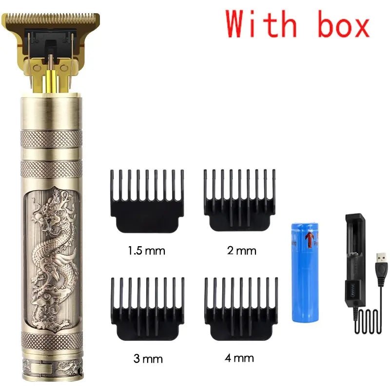 2023 T9 Hair Trimmer Barber Hair Clipper Cordless Hair Cutting Machine Beard Trimmer Shaving Machine Electric Razor Men Shaver.