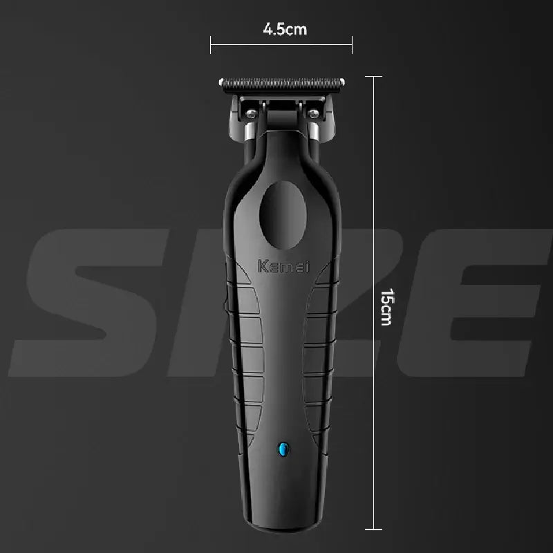 2026 New Year, New Look! Kemei Professional Hair Clipper & Trimmer for Men, T-Blade Zero-Gap Edger, Cordless Slimline Design, Ho.