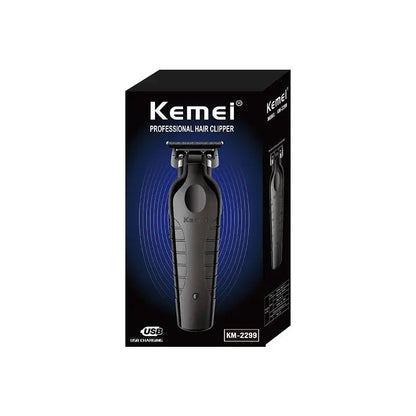 2026 New Year, New Look! Kemei Professional Hair Clipper & Trimmer for Men, T-Blade Zero-Gap Edger, Cordless Slimline Design, Ho.