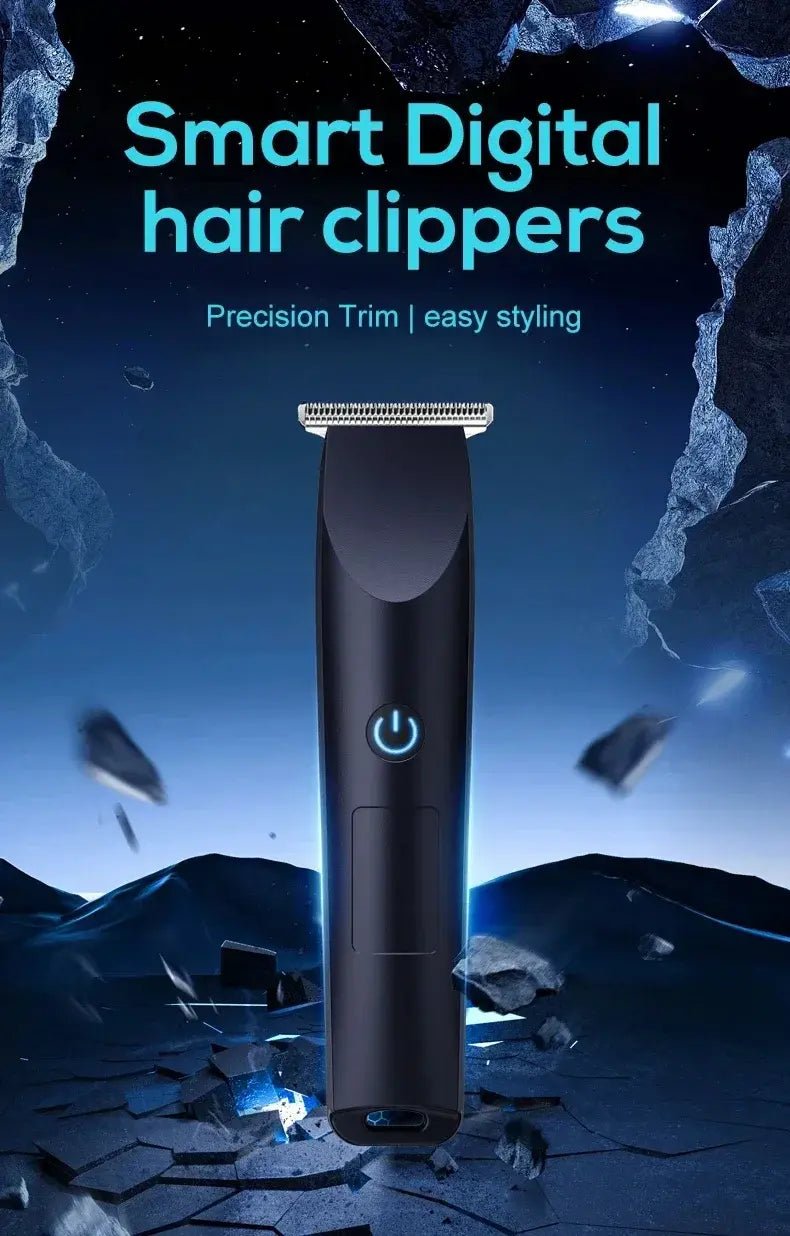 2026New Electric Hair Clipper Hair Trimmer for Men Body Groomer & Pubic Waterproof Hair Trimmer Replaceable Ceramic Blade.