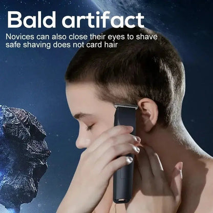 2026New Electric Hair Clipper Hair Trimmer for Men Body Groomer & Pubic Waterproof Hair Trimmer Replaceable Ceramic Blade.