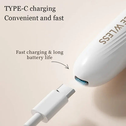 3-in-1 hair trimmer, electric digital hair trimmer, women's bikini hair remover, suitable for eyebrows, armpits, and body.