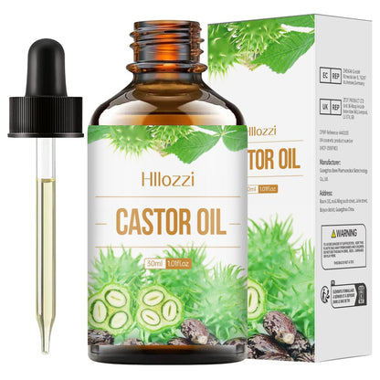 30ml Organic Oil Aromatherapy Massage Aromatic Skin Care Castor Oil - Lux Mart London