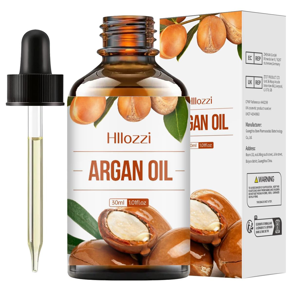 30ml Organic Oil Aromatherapy Massage Aromatic Skin Care Castor Oil - Lux Mart London