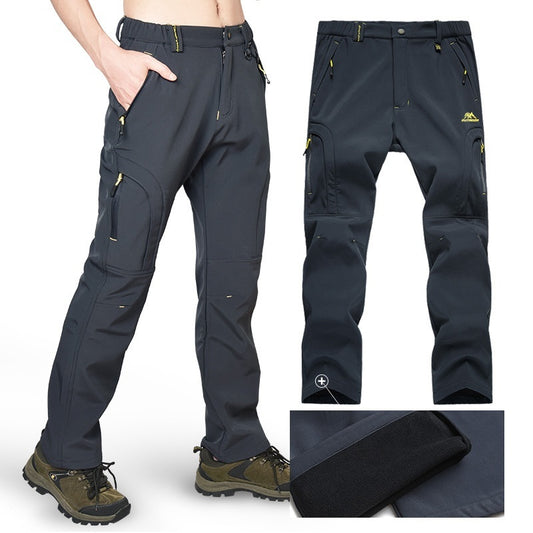 Women's Waterproof Warm And Loose Climbing Pants
