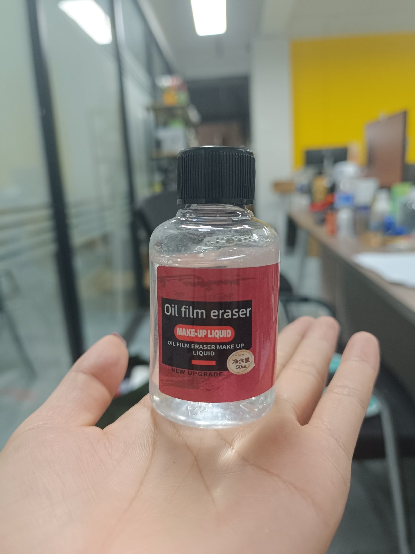 Automotive Oil Film Cleaning Brush Windshield Car Glass Sponge Cleaner Universal Removes Dirt Glass Cleaning Wipe Board Tool