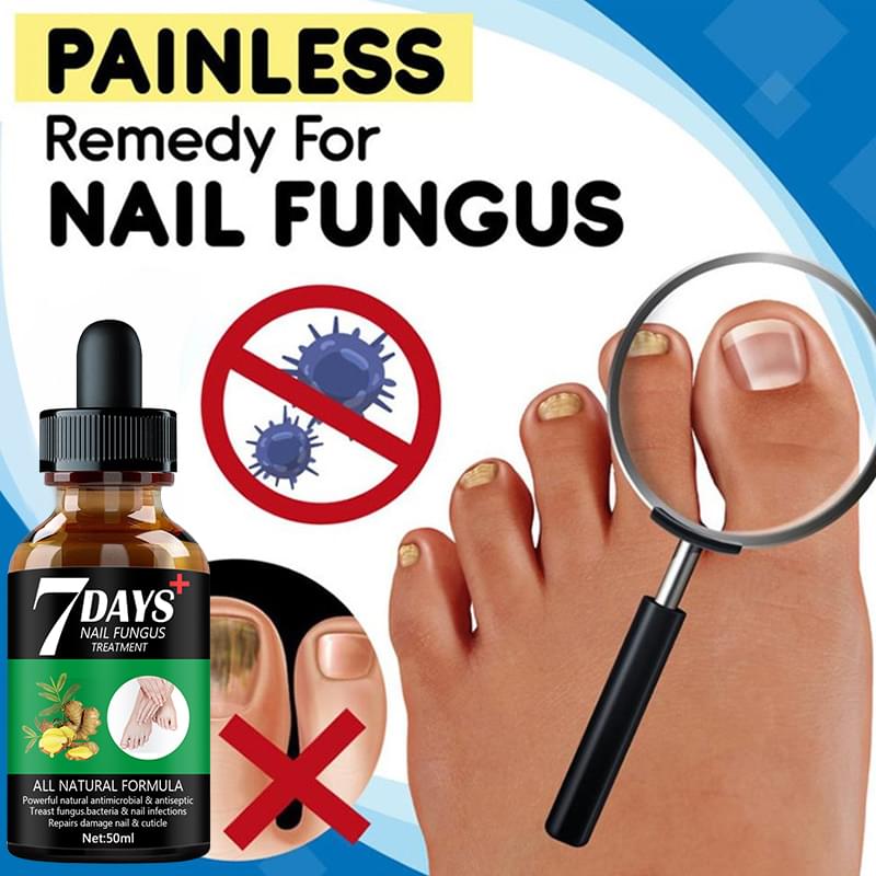 7DAYS Nail Fungus Treatment Serum Care Hand And Foot Care Removal.