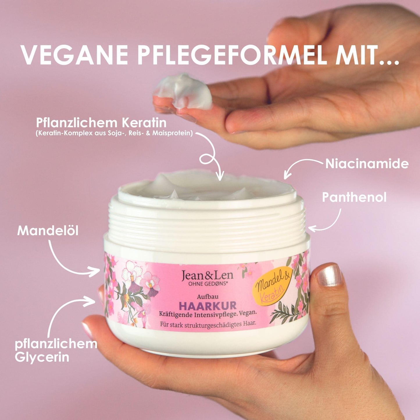 Almond Keratin Hair Conditioner Smooth.