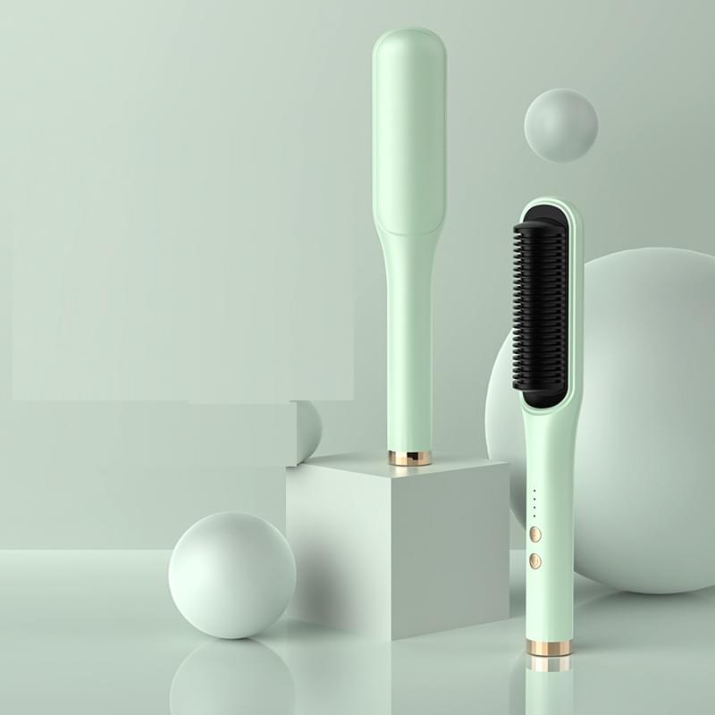 Anion Hair Care Electric Hair Curlers Hair Comb Straightener.