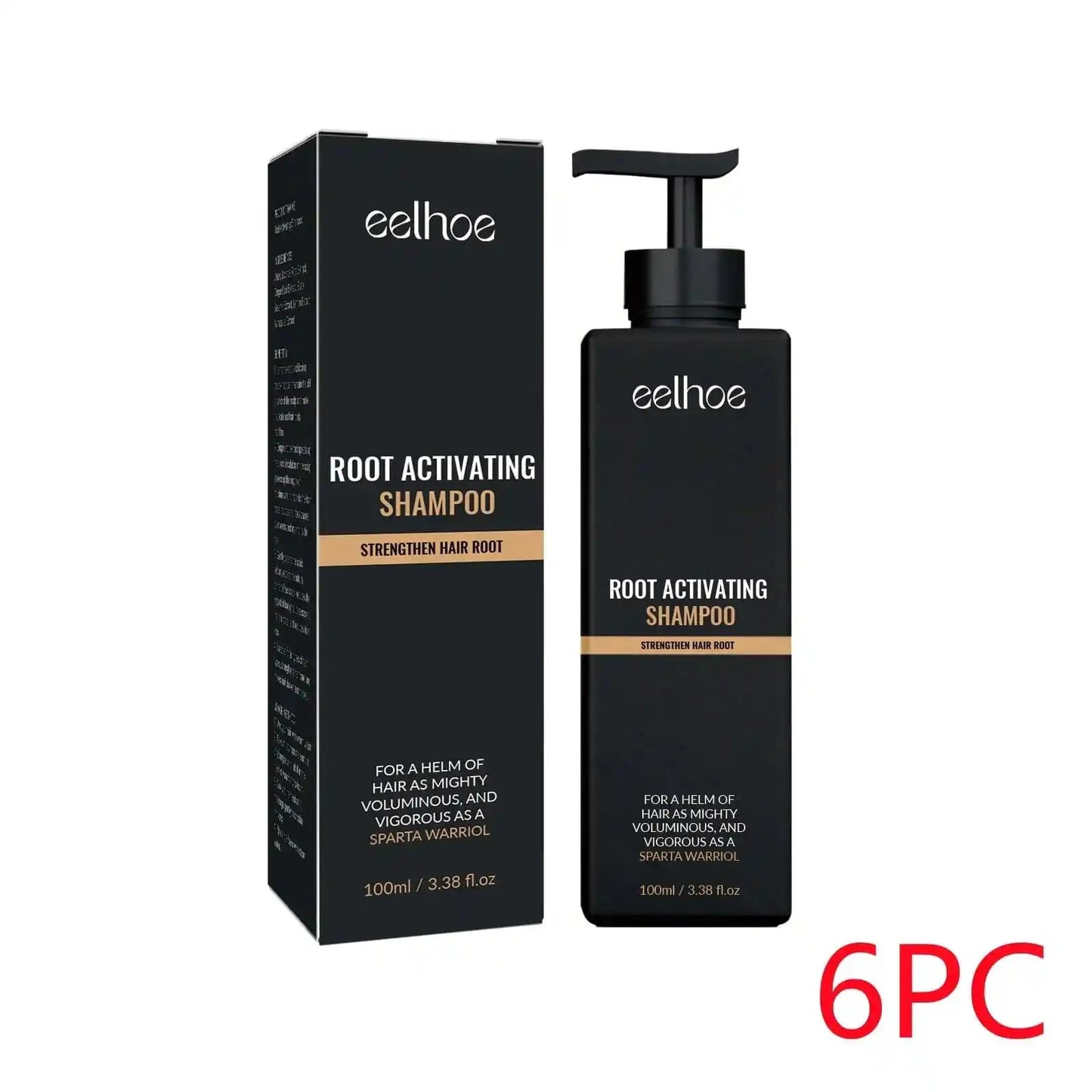 Anti-hair Loss Solid Thick Fluffy Hair Soft Strong Repair Shampoo.