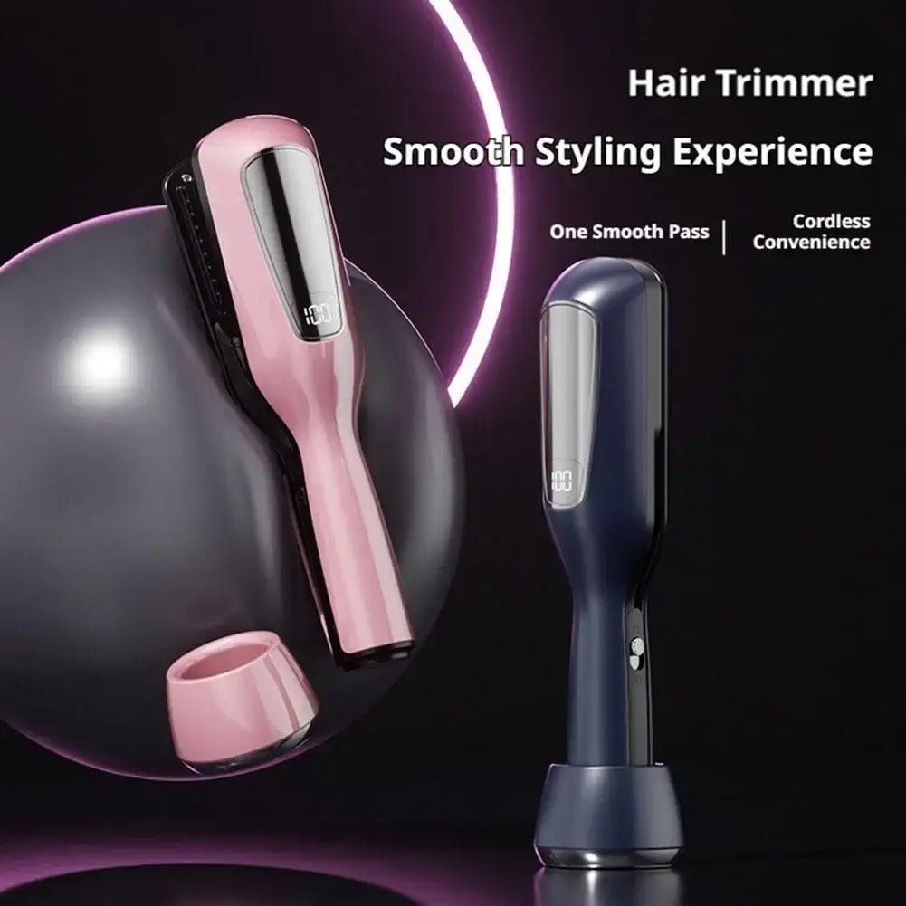 Automatic Split End Hair Trimmer Damaged Hair Cutter No Hurt Hair Repair Frizzy Dry Split Ends Straight Smooth Hair Styling Tool - Lux Mart London
