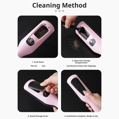 Automatic Split End Hair Trimmer Damaged Hair Cutter No Hurt Hair Repair Frizzy Dry Split Ends Straight Smooth Hair Styling Tool.