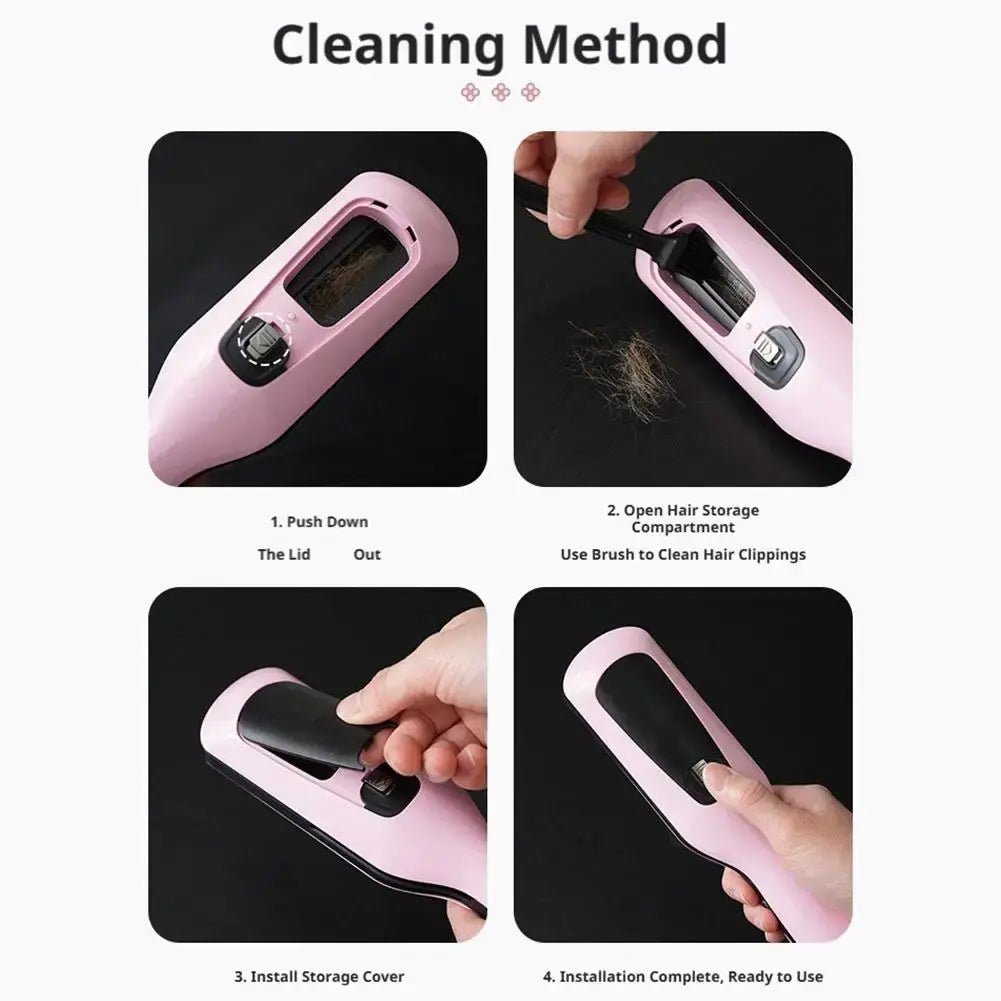 Automatic Split End Hair Trimmer Damaged Hair Cutter No Hurt Hair Repair Frizzy Dry Split Ends Straight Smooth Hair Styling Tool - Lux Mart London