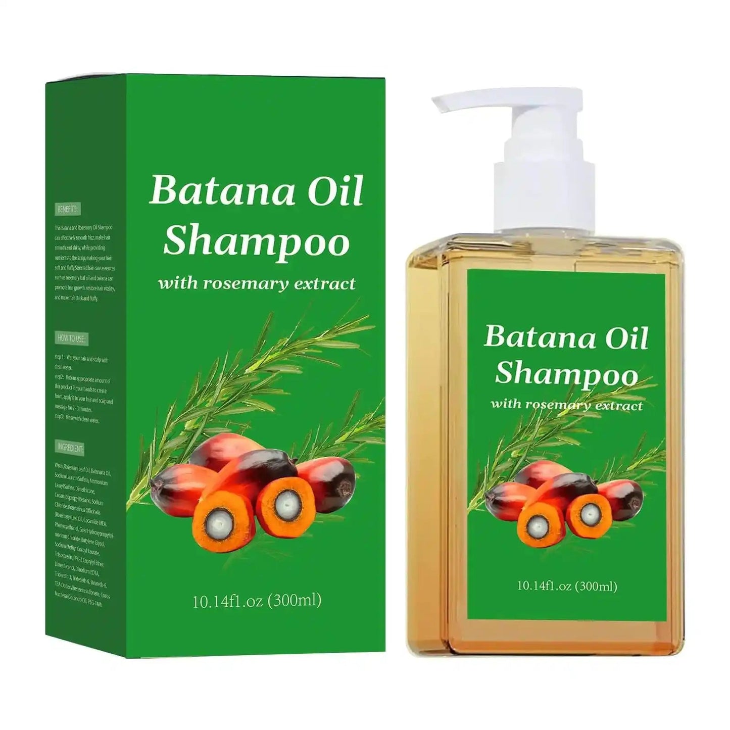 Batana Moisturizing Repairing & Nourishing Hair Soft Shampoo.