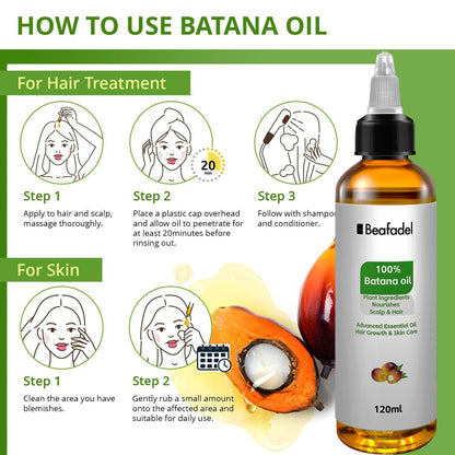 Batana Oil 120ml Hair Care Essential Oil.