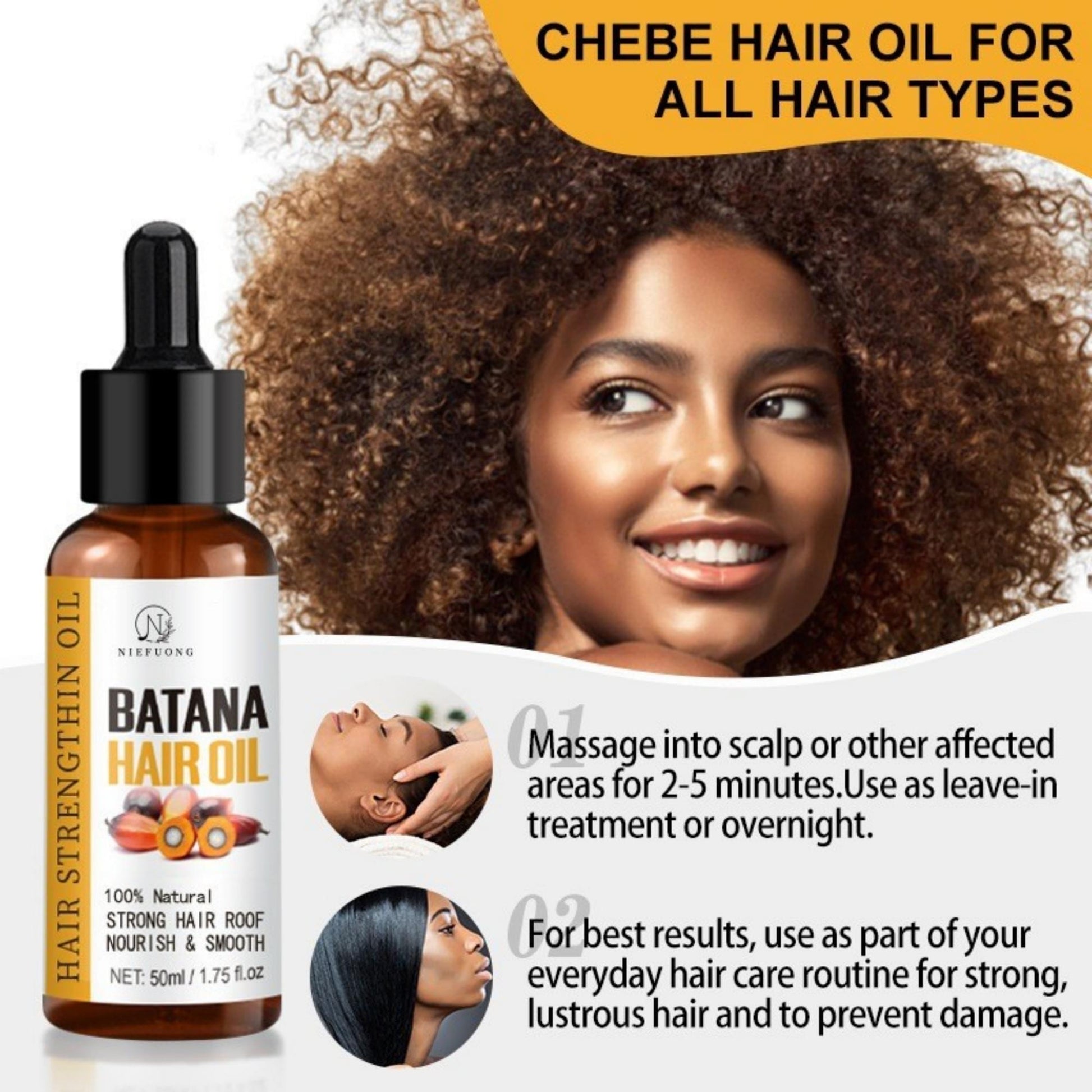 Batana Oil 50ml Hair Care.