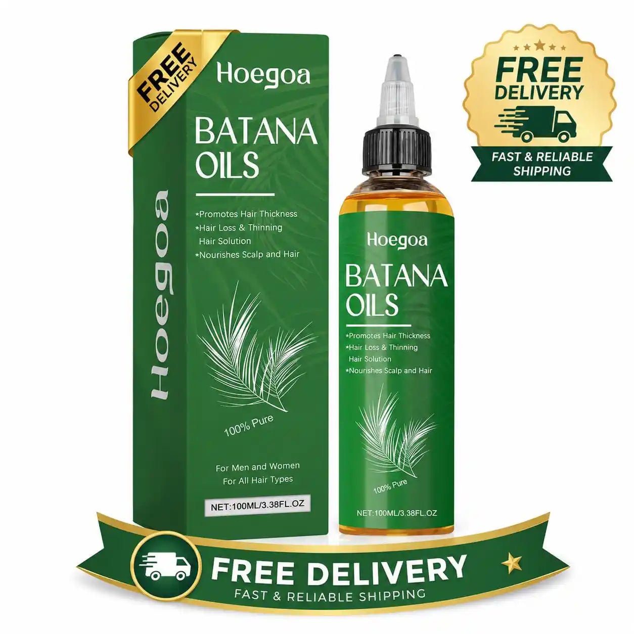 Pure Batana Oil for Hair Growth.