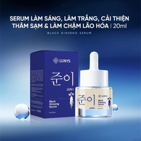 Black Ginseng Serum Brightens Tone Fades Spots And Acne Marks And Smoothes The Skin.