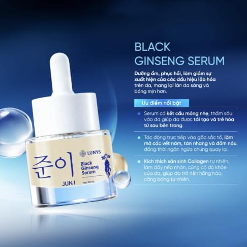 Black Ginseng Serum Brightens Tone Fades Spots And Acne Marks And Smoothes The Skin.