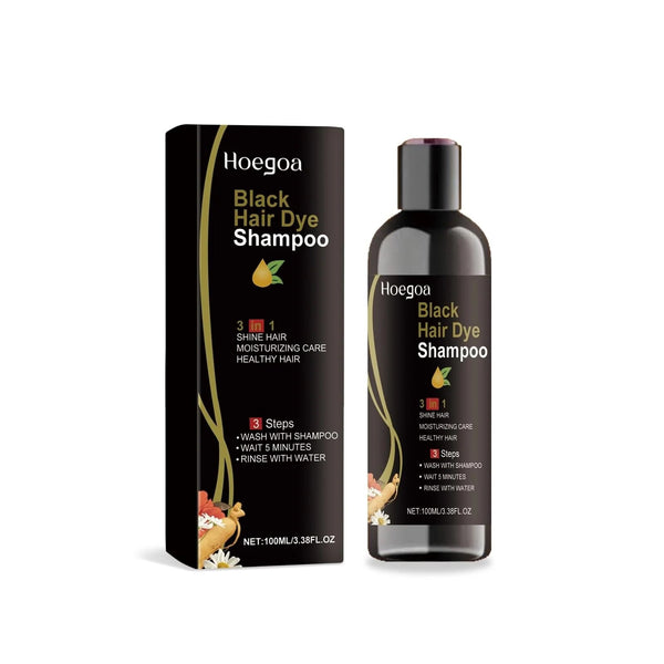 Black Hair Dye Shampoo.