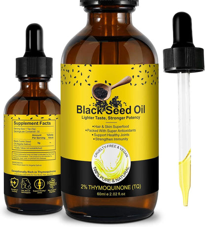 Black Seed Oil Drops Vitamin.