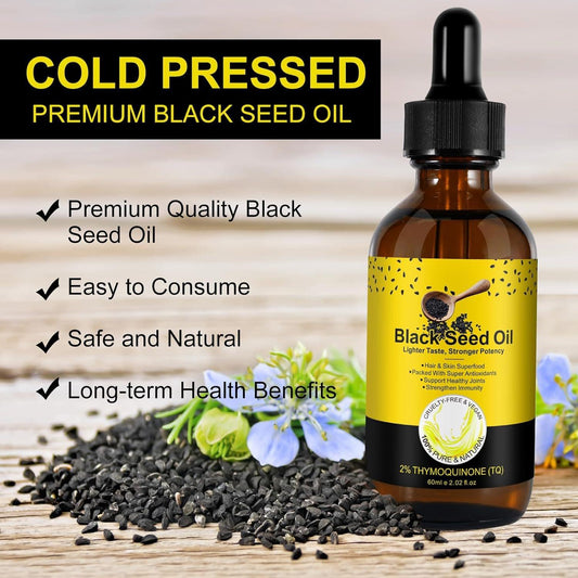 Black Seed Oil Drops Vitamin.