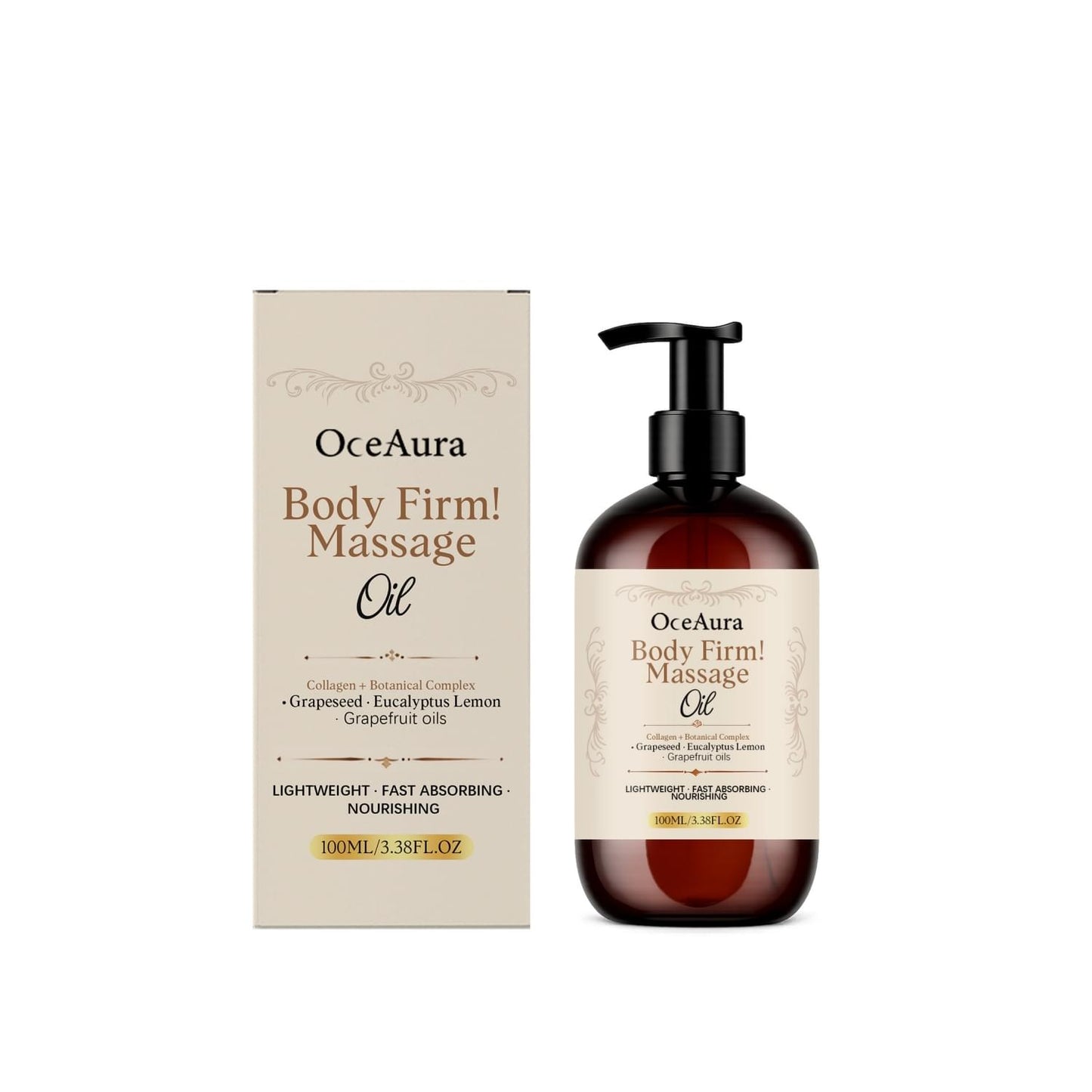 Body Firming Massage Oil.