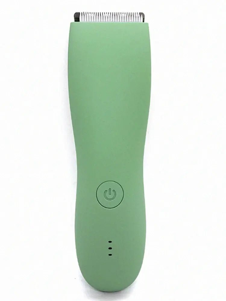 Body Hair Trimmer Shaver for Men Ball Trimmer for Groin Pubic Replaceable Ceramic Blade Groomer Electric Razor Waterproof Clippe.