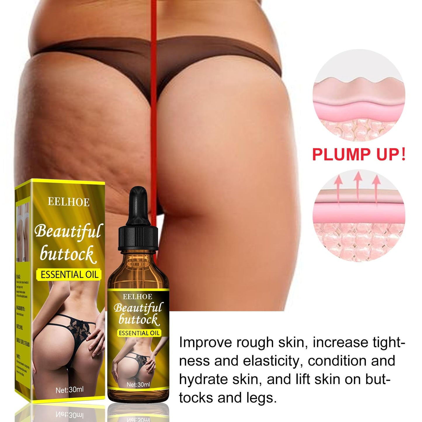 Butt Enlargement Butt Care Oil.