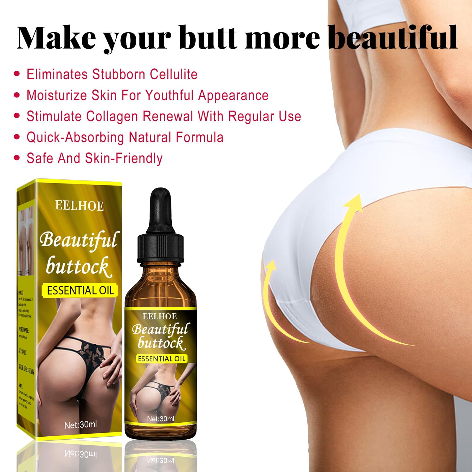 Butt Enlargement Butt Care Oil.