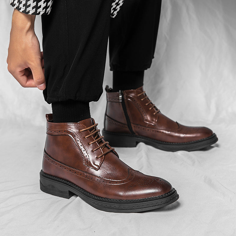 Men's Chelsea Casual Business Martin Boots