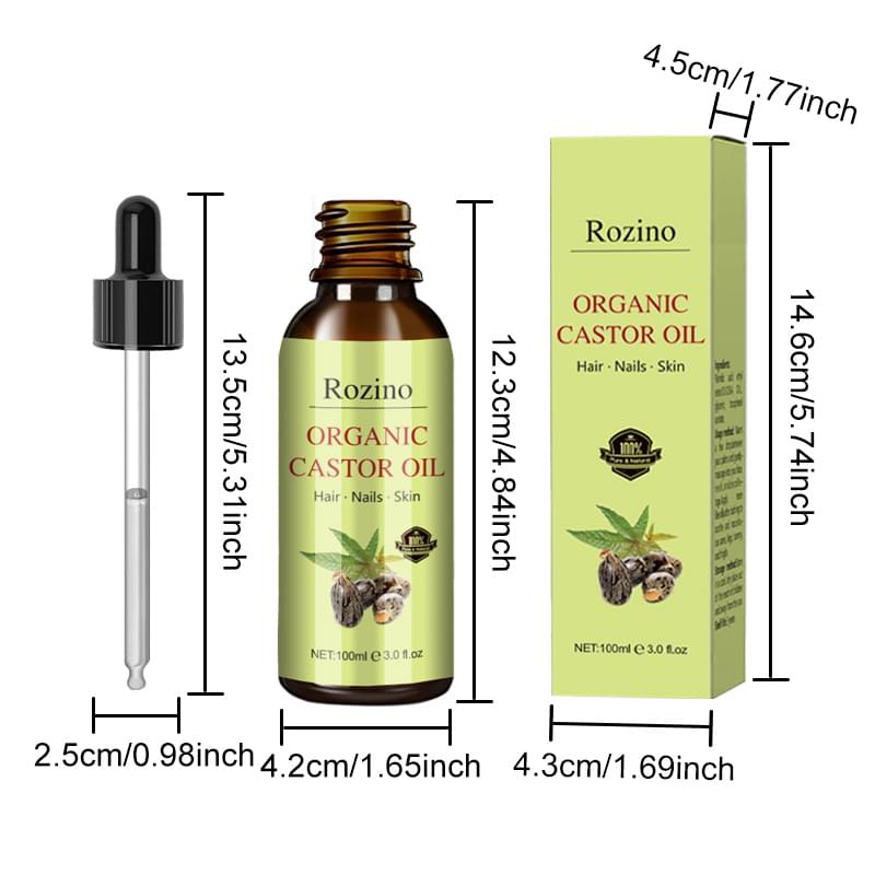 Castor Oil Hair Care Body Face.