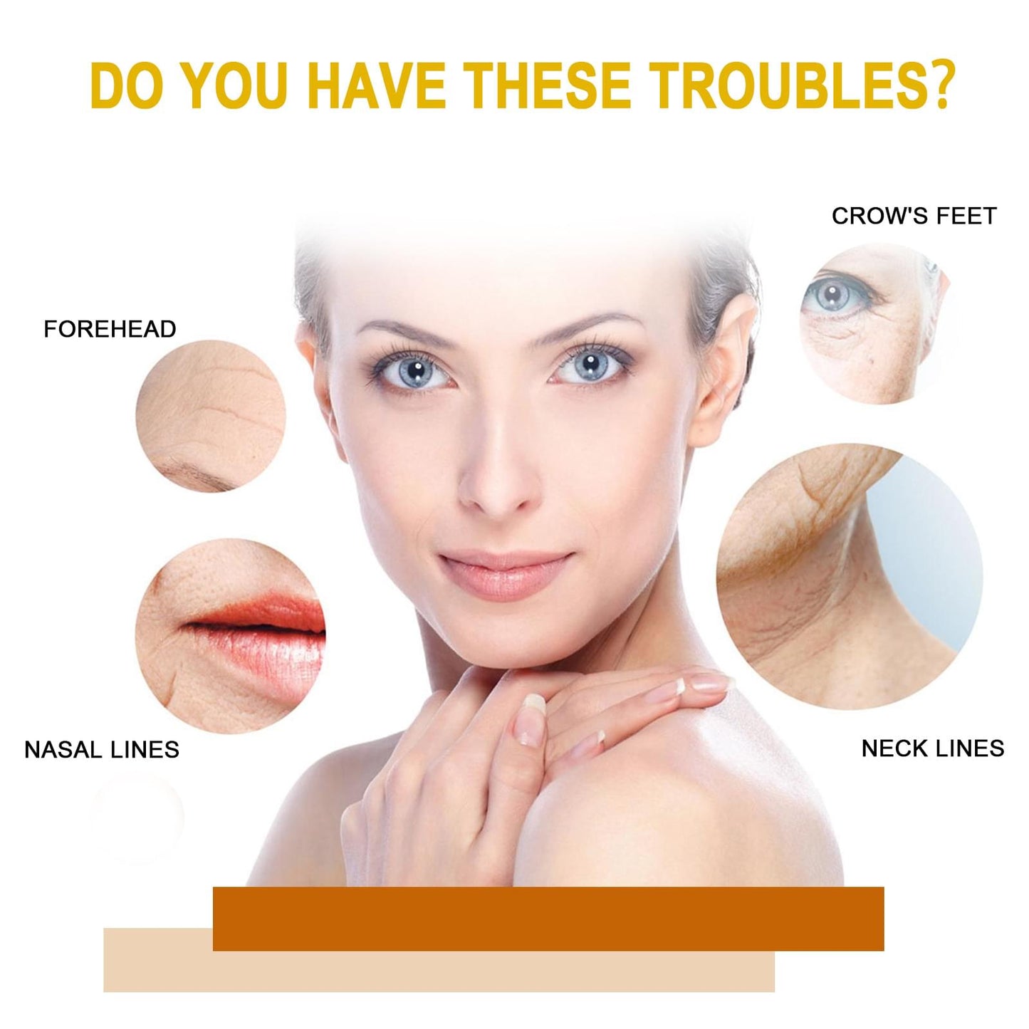 Collagen Anti-wrinkle Serum Lightens Spots Hydrates And Moisturizes.