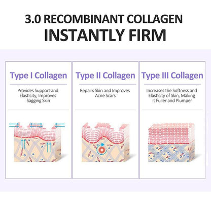 Collagen Serum Moisturizing Hydration Absorption Light Lines.