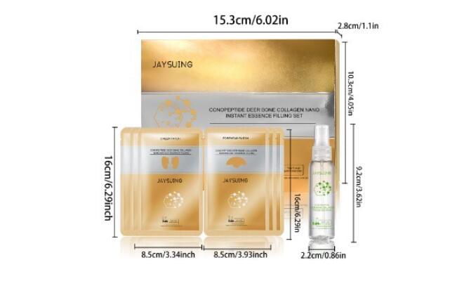 Cone Shell Peptide Deer Collagen Serum Set.