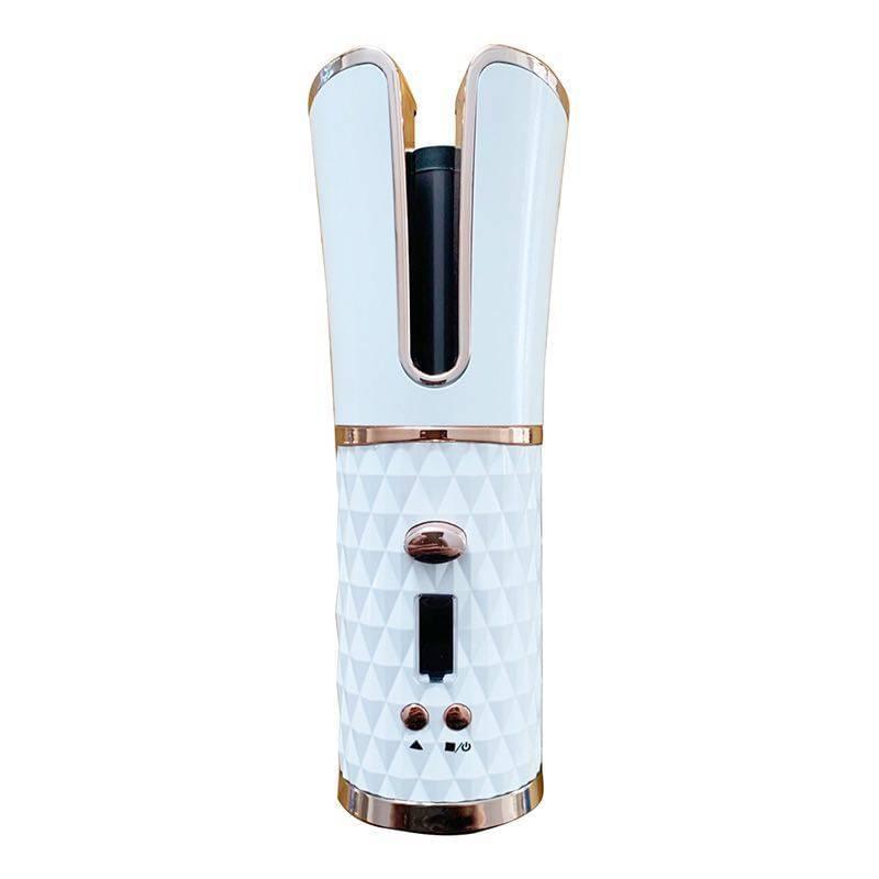 Cordless Automatic Hair Curler Iron Wireless Curling Iron.