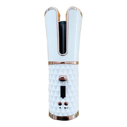 Cordless Automatic Hair Curler Iron Wireless Curling Iron.