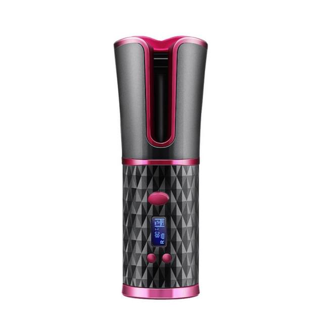 Cordless Automatic Hair Curler Iron Wireless Curling Iron.