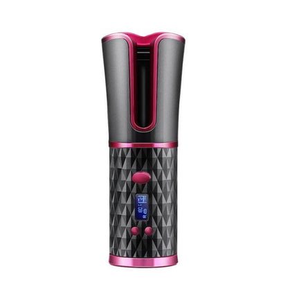 Cordless Automatic Hair Curler Iron Wireless Curling Iron.