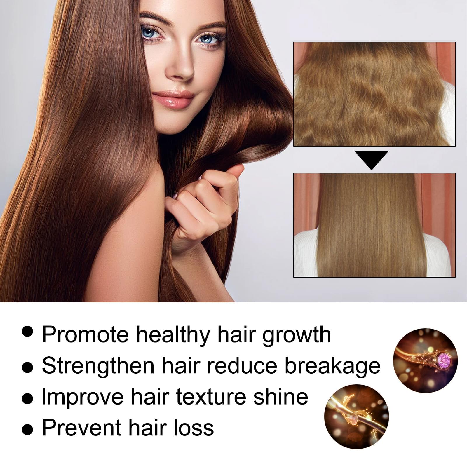 Dense Hair Essential Oil Soft Anti-drop Tough Hair Fixing.