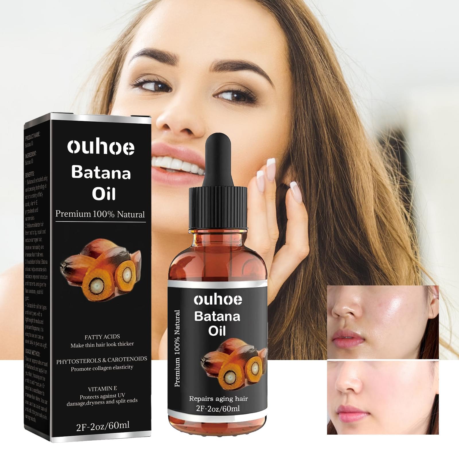 Dense Hair Essential Oil Soft Anti-drop Tough Hair Fixing.