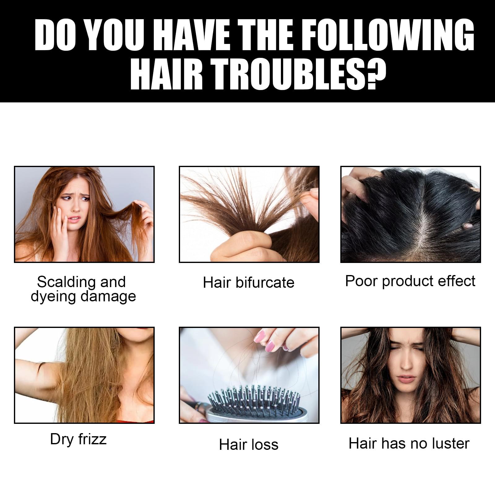Dense Hair Essential Oil Soft Anti-drop Tough Hair Fixing.