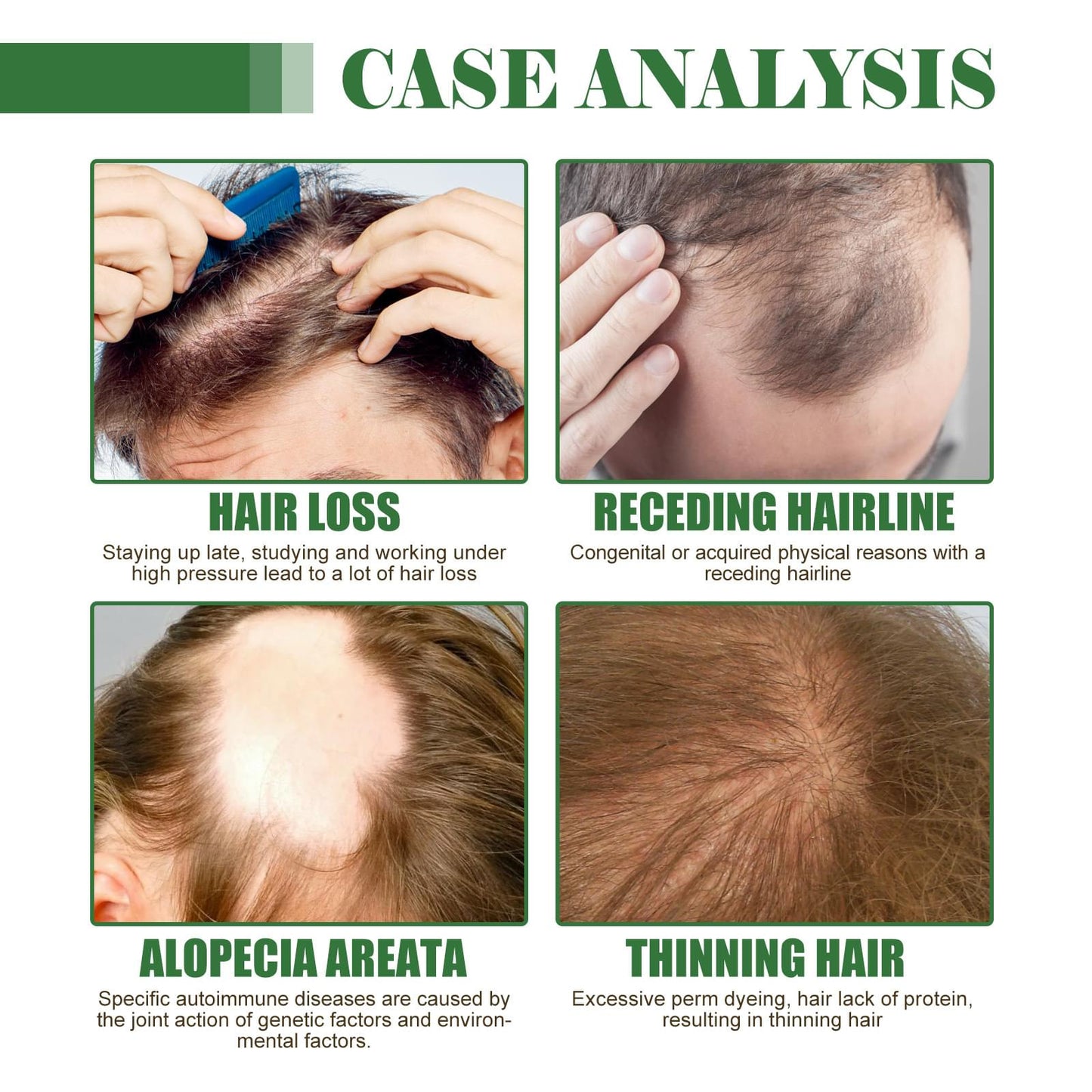Dense Hair Oil Moisturizing Soft Hair Repair.