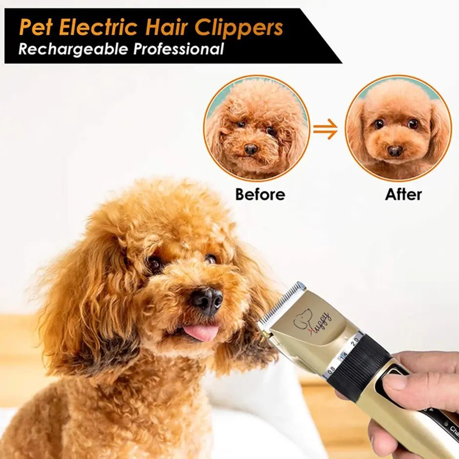 Dog Clipper Dog Hair Clippers Grooming (Pet/Cat/Dog/Rabbit) Haircut Trimmer Shaver Set PetsFader.