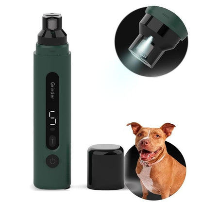 Dog Nail Grinder Electric Pet Nail Trimmers Rechargeable Cat Nail Grinders Super Quiet With 5-Speed Setting For Small Medium Large Dogs Cats Claw Care Pet Products.